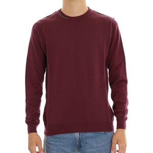 MAGLIA CONTRASTI BORDEAUX